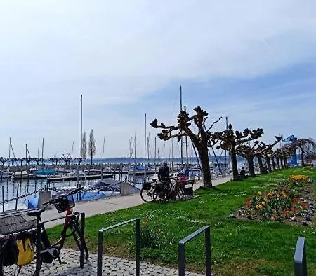 公寓 Seezeit Bodensee Mit Pool Und Sauna 乌尔丁根-米尔霍芬